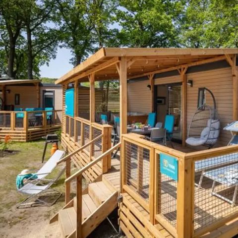 MOBILE HOME 7 people - Mobil-home | Ultimate Plus | 3 Bedrooms | 6/8 Pers | Terrace Lounge | 2 bathrooms | Air conditioning | TV | By Roan
