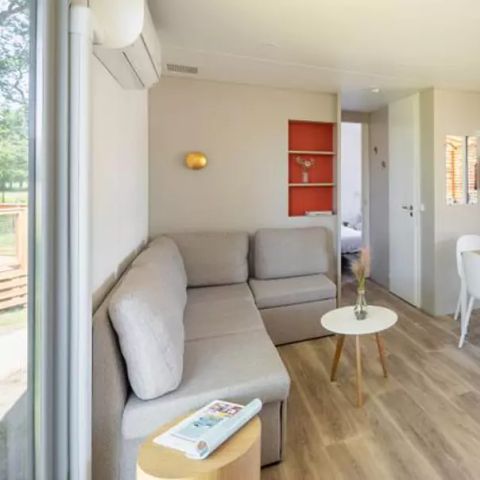 MOBILE HOME 7 people - Mobil-home | Ultimate Plus | 3 Bedrooms | 6/8 Pers | Terrace Lounge | 2 bathrooms | Air conditioning | TV | By Roan