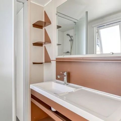 MOBILE HOME 6 people - Mobil-home | Classic XL | 3 Bedrooms | 6 Pers. | Raised terrace | Air-con.