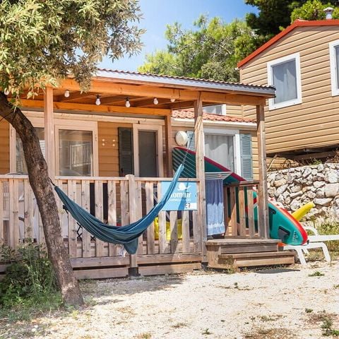 Mobilheim 6 personen - Mobilheim | Classic | 3 Schlafz. | 6 Pers. | Erhöhte Terrasse | Klima.