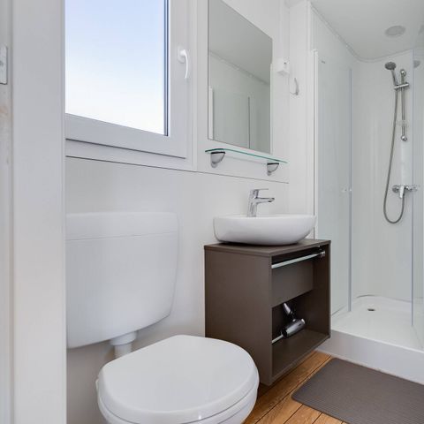 Mobile home 4 persons - Mobil-home | Premium | 2 Bedrooms | 4 Pers. | Terrace Lounge | Air-con.