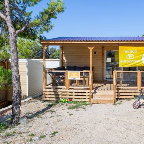 Mobile home 4 persons - Mobil-home | Premium | 2 Bedrooms | 4 Pers. | Terrace Lounge | Air-con.