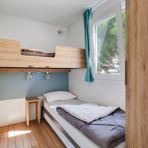 Mobile home 4 persons - Mobil-home | Premium | 2 Bedrooms | 4 Pers. | Terrace Lounge | Air-con.