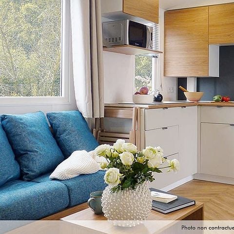 Stacaravan 8 personen - 6/8 zitplaatsen,