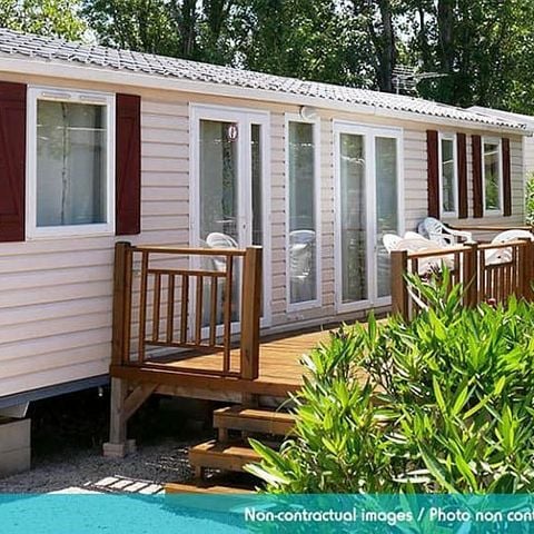 Stacaravan 8 personen - 6/8 zitplaatsen,