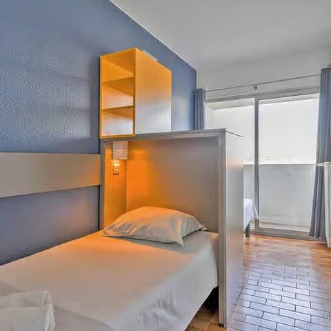 Zimmer 4 Personen - Klassisches Apartment mit 2 Schlafzimmern für 4 Personen, mit Aussicht, Balkon und Klimaanlage