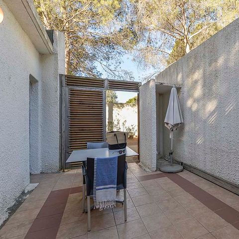 Bungalow 3 personen - KLASSIEK TERRAS - 2P3QT