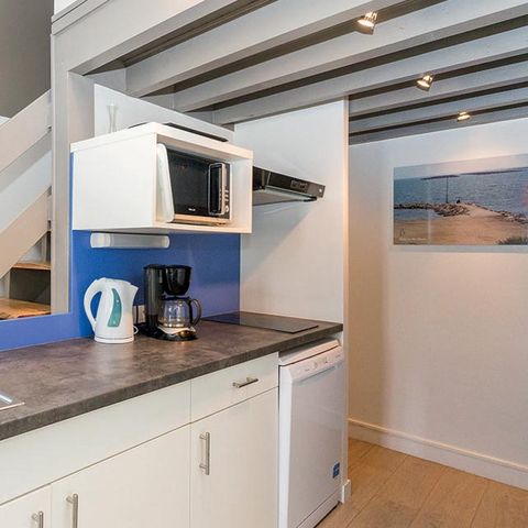 APPARTEMENT 4 personen - KLASSIEKE DUPLEX (druk gebied) - 2P4QDA