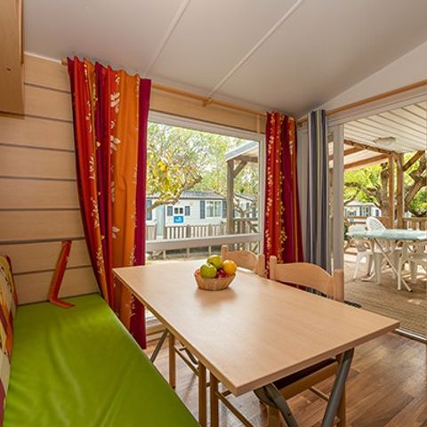 Stacaravan 4 personen - Classic | 2 slaapkamers | 4 pers. | Single terras | Air-con.