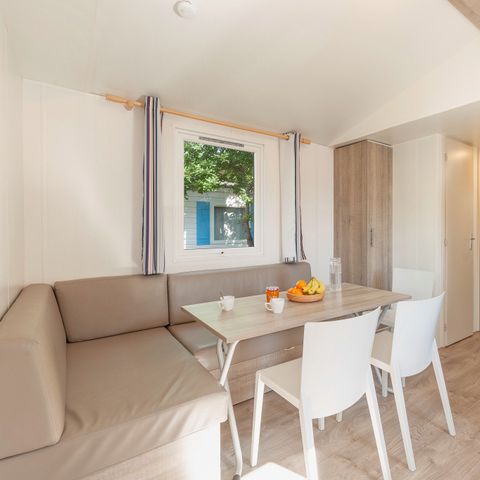 Mobile home 6 persons - Mobile-home | Comfort | 3 Bedrooms | 6 Pers. | Single terrace | Air-con.