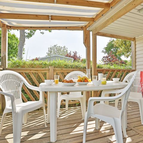 BUNGALOW 6 personnes - Comfort | 3 Ch. | 6 Pers. | Terrasse simple