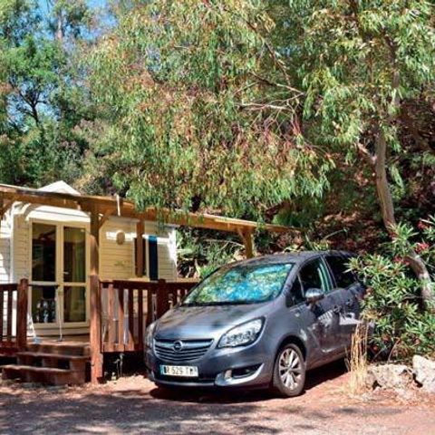 Stacaravan 6 personen - Stacaravan | Comfort | 3 Slaapkamers | 6 Pers. | Verhoogd terras niet overdekt