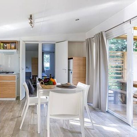 Mobile home 8 persons - Premium | 3 Bedrooms | 6/8 Pers. | Raised terrace
