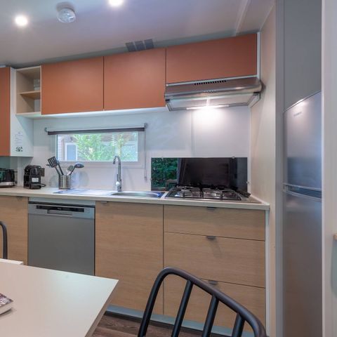 MOBILE HOME 6 people - Comfort | 3 Bedrooms | 6 Pers | Raised terrace | Air conditioning