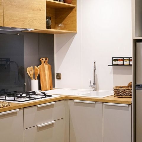 Mobile home 6 persons - Mobile-home | Comfort XL | 3 Bedrooms | 6 Pers. | Raised terrace | Air conditioning | TV