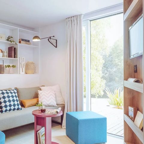 MOBILE HOME 5 people - Supreme Plus 2 bedrooms 2 bathrooms Lounge