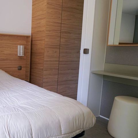 MOBILE HOME 4 people - Comfort | 2 Bedrooms | 4 Pers | Uncovered elevated terrace | Air conditioning | TV