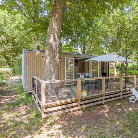 BUNGALOW 4 personnes - Comfort | 2 Ch. | 4 Pers. | Terrasse surélevée non couverte | Clim. | TV