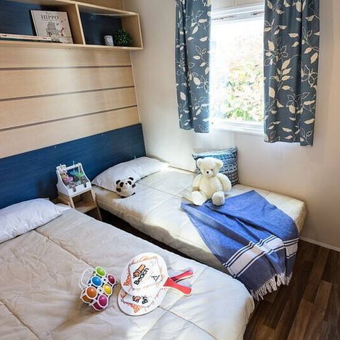 Mobile home 6 persons - Comfort | 2 Bedrooms | 4/6 Pers. | Raised terrace