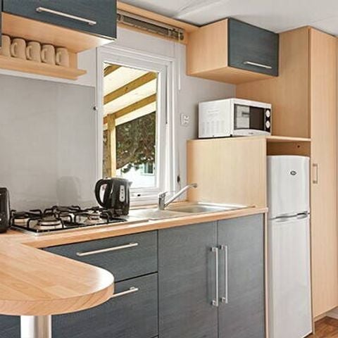 Mobile home 6 persons - Comfort | 2 Bedrooms | 4/6 Pers. | Raised terrace