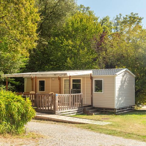 Mobile home 4 persons - PMR | Comfort | 2 Bedrooms | 4 Pers | Raised terrace | Air conditioning