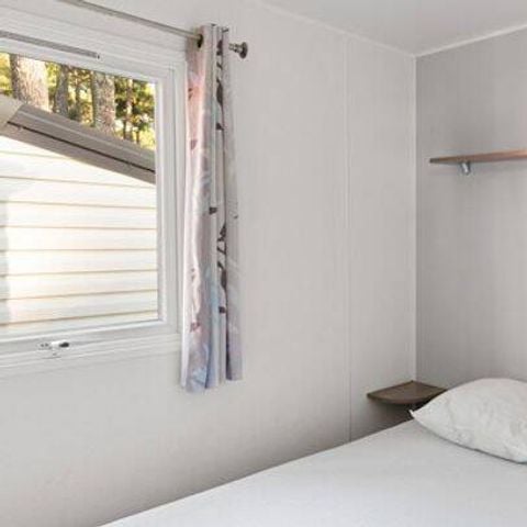 MOBILHOME 6 personnes - Mobil-home | Comfort | 3 Ch. | 6 Pers. | Terrasse surélevée non couverte | 1 SDB | Clim. | TV