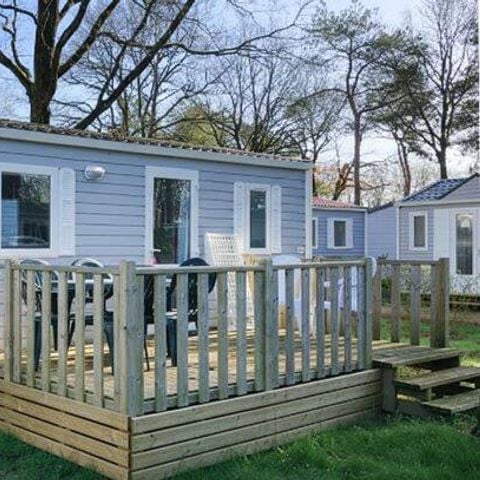 MOBILHOME 6 personnes - Mobil-home | Classic | 3 Ch. | 6 Pers. | Terrasse surélevée non couverte | 2 SDB | Clim. | TV