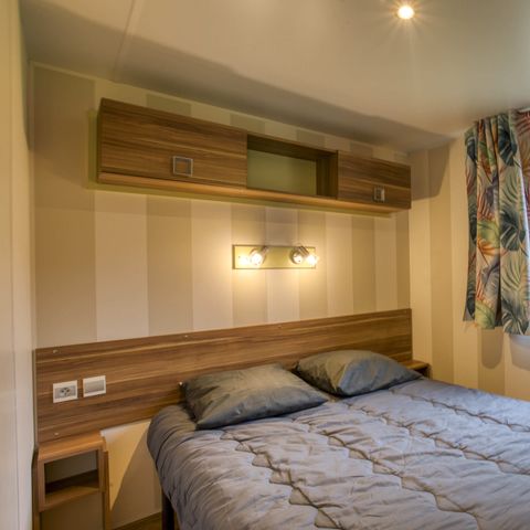 Mobilhome 4/5 personnes - Terrasse semi couverte