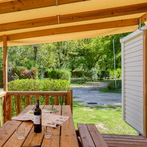 MOBILHOME 5 personnes - Mobil-home Confort 2ch Terrasse couverte 4/5 pers