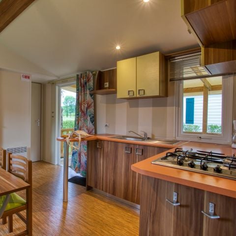 Stacaravan 4/5 personen - Confort 2bed Overdekt terras