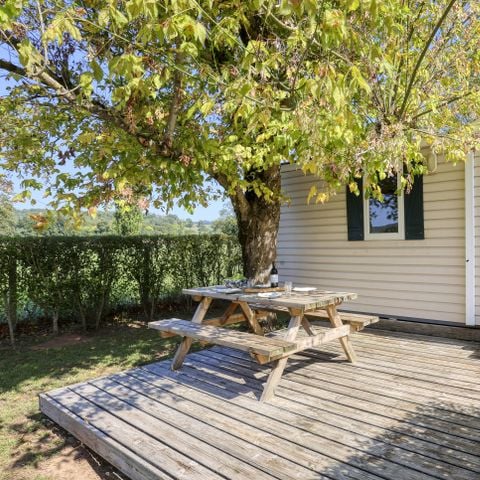 Stacaravan 6 personen - Comfort stacaravan 2bed - open terras 5/6 pers