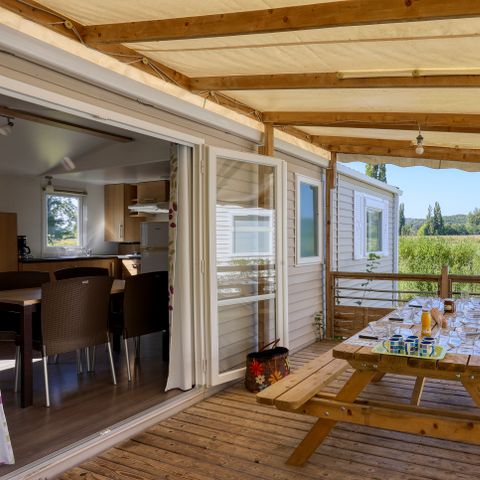 CASA MOBILE 7 persone - Mobil-home Privilège 3ch TV 2SDB 6/7 pers