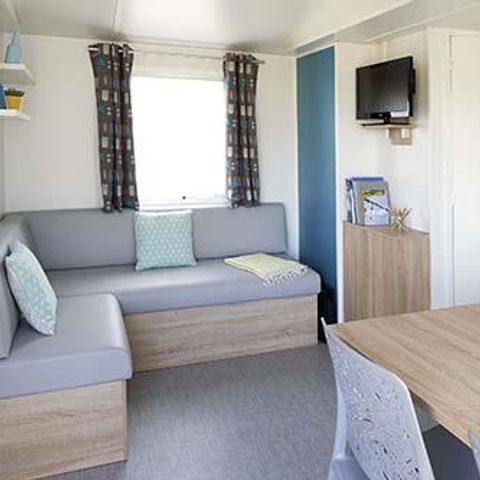 Mobilheim 8 Personen - 3 Zimmer Überdachte Terrasse 6/8pers