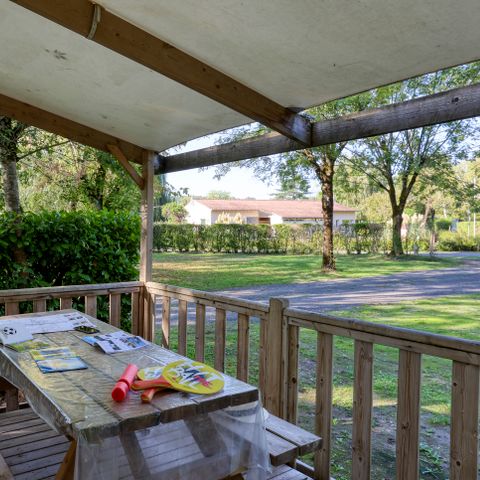 Mobilheim 1/5 personen - Tit'home Plane und Terrasse 2CH - OHNE San