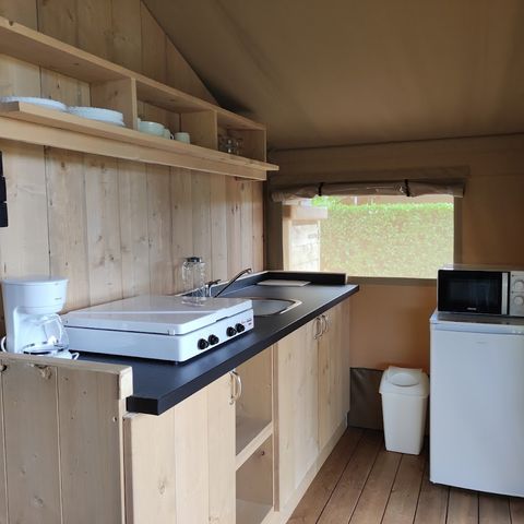 LODGE 4 Personen - Luxury Lodge 4 mit Sanitäranlagen