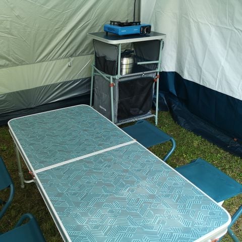 Zelt 4 Personen - Das Prêt à Camper Grand Confort 1/4 Pers.