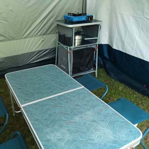 tent 4 personen - Kampeeruitrusting Grand Confort 1/4 pers