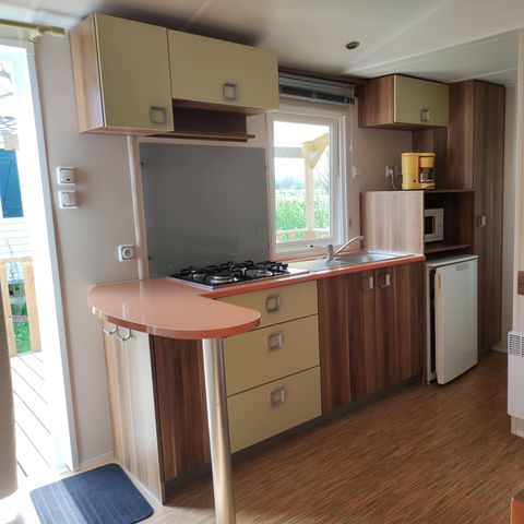 MOBILHOME 7 personnes - Mobil home terrasse 5/7 pers