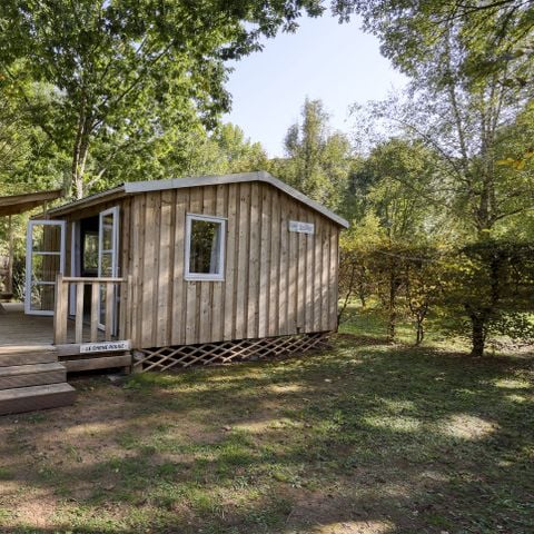 Bungalow 1/5 personnes - Tit'home Bois et terrasse - 2 chambres - Sans - SAN