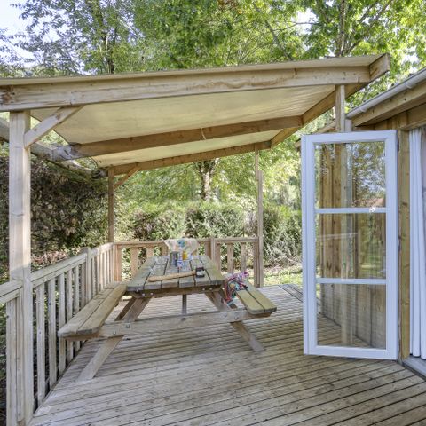 Bungalow 1/5 persons - Tit'home Wood and terrace 2bed Without - SAN
