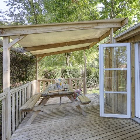 BUNGALOW 5 people - Tit'home Wood and terrace 2bed Without SAN 1/5 pers