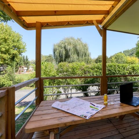 Stacaravan 6 personen - Privilège 3bed - TV - LV