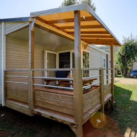 Stacaravan 6 personen - Stacaravan Privilège 3bed TV LV 6 pers