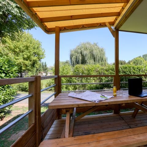 Stacaravan 6 personen - Stacaravan Privilège 3bed TV LV 6 pers