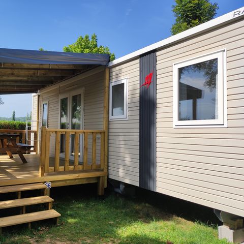 Mobilheim 6 personen - Privilege - XL 3ch - TV - LV