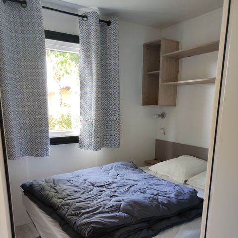 Mobilheim 6 Personen - 3 Zimmer, überdachte Terrasse, Geschirrspüler
