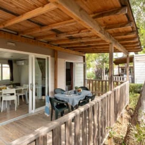 MOBILHOME 5 personas - Cottage superieur 5p 2ch ***