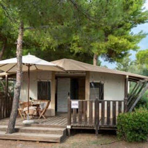 Mobile home 5 persons - Safari Tent 5p 2ch ****