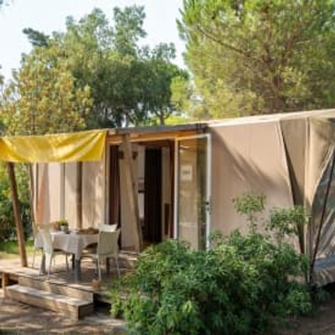 MOBILHOME 5 personnes - Tente Kenya 5p 2ch **