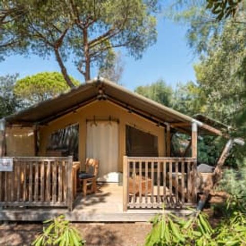 Mobile home 5 persons - Tent Kenya + 5p 2ch ** (in French)